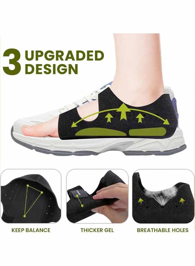 Plantar Fasciitis Gel Heel Protectors Heel Cups for Women Men Heels Spur Pain Relief - Heel Inserts Pads for Achilles Tendinitis Dry Cracked Heel Support Cushion,|Women - Image 4